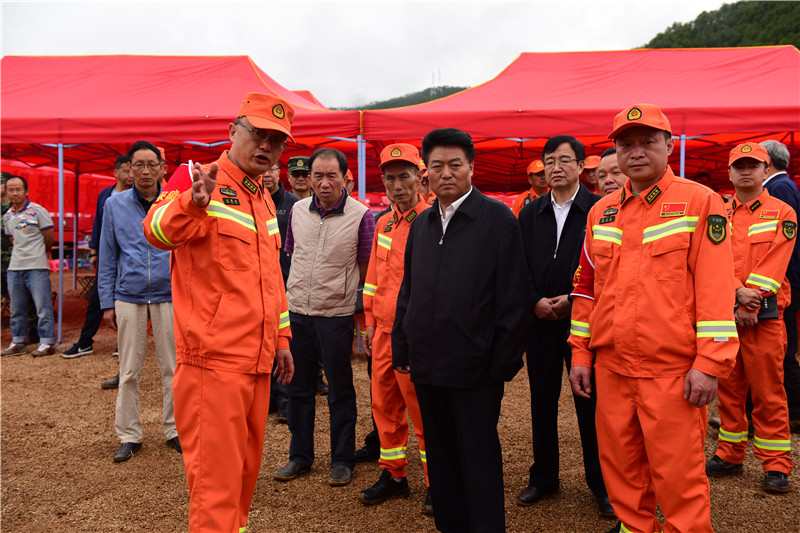 云南省副省长观摩指导救援演练  要求进一步提升应急救援能力水平