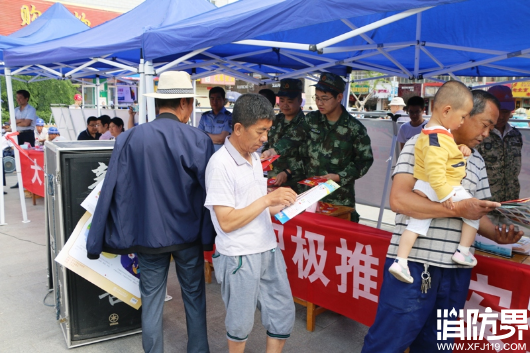 “安全生产月”为契机 掀起消防宣传热潮