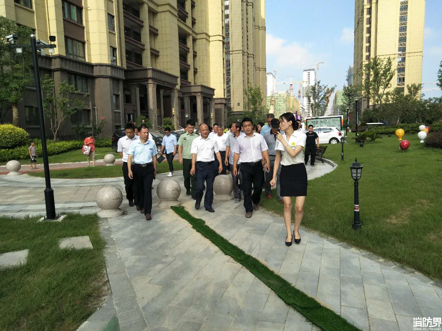 高层住宅小区消防安全检查