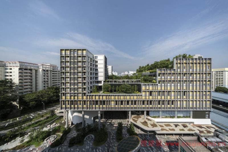 新加坡·Kampung Admiralty 社区综合楼---WOHA