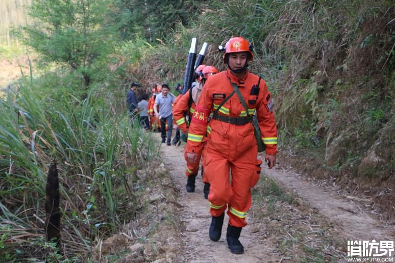 紧急出动 | 武夷山市吴屯乡突发山火